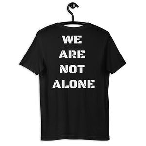 "We Are Not Alone Logo" Short-Sleeve Unisex T-Shirt